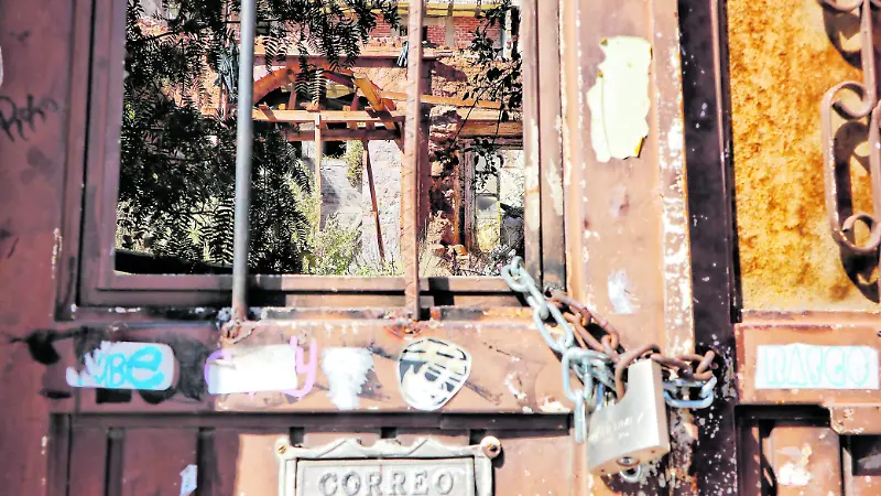 Fincas en riesgo de colapso en la capital de Zacatecas